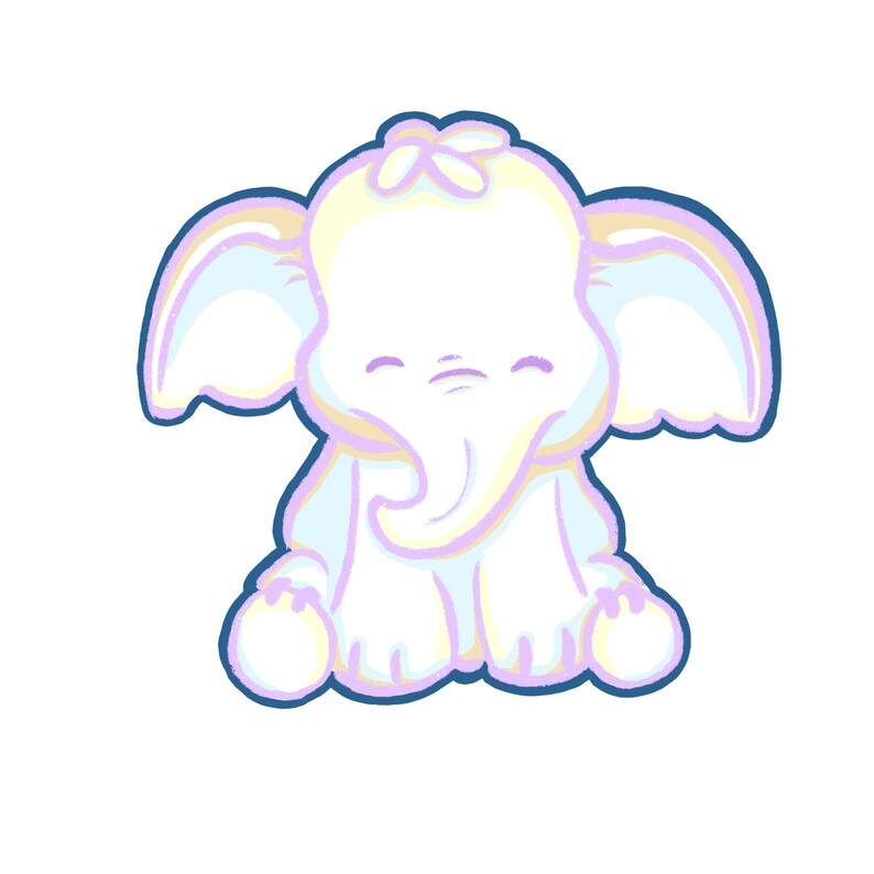 Elephant Sticker image 2