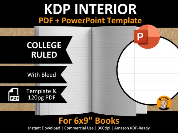 Blank Sketchbook l KDP Template