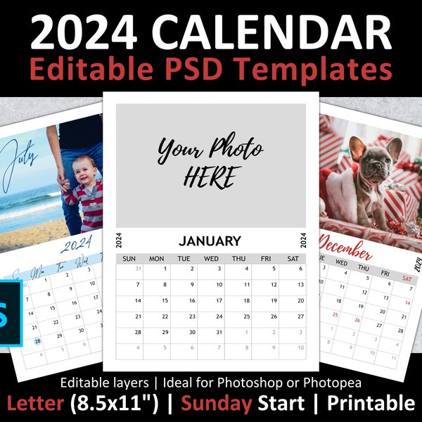 2024 Calendar Etsy Australia