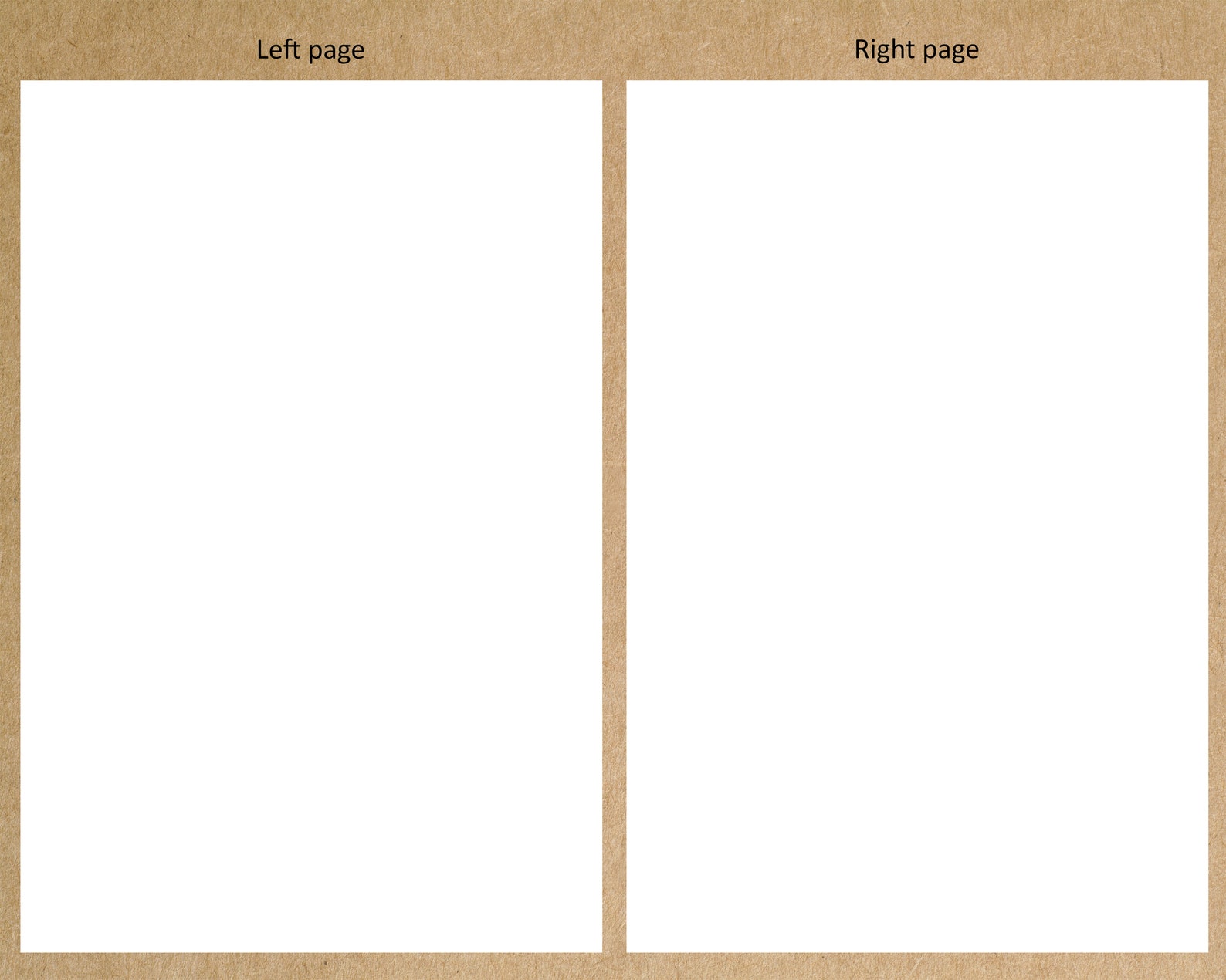 CANVA 6 X 9 BLANK Interior Editable Template Notebook Etsy