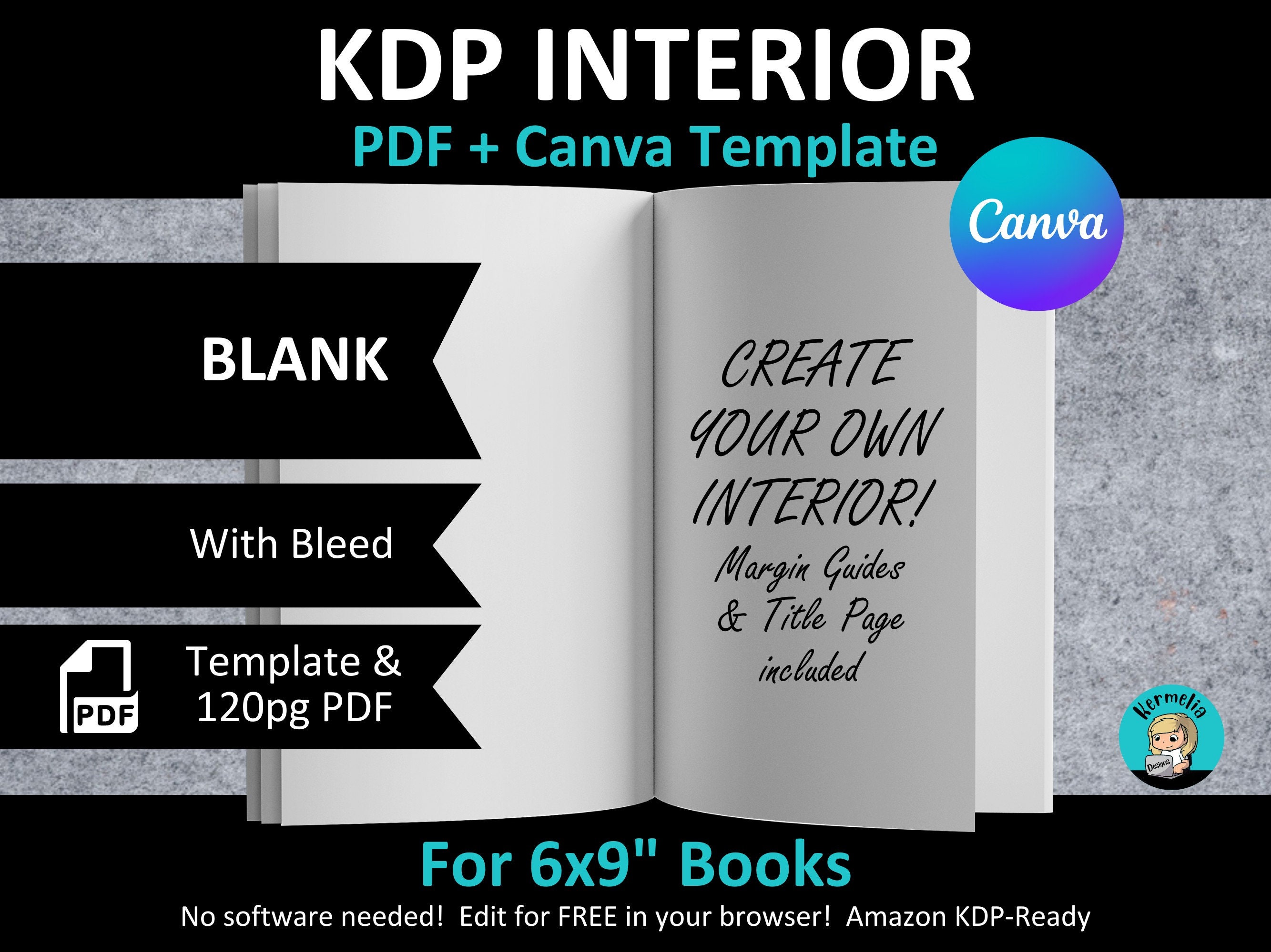 Primary Journal Log Book  KDP Interior Graphic by AH KDP Store