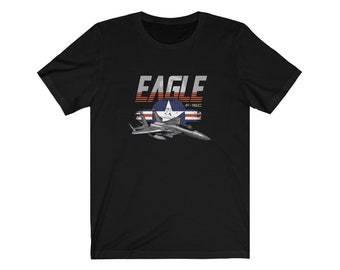 F-15 Eagle Fighter USAF Roundel T-Shirt