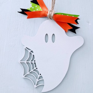 Halloween themed Ghosts and Frankenstein for Garlands & Baubles - digital files for crafts, laser cut with glowforge and other laser cutters