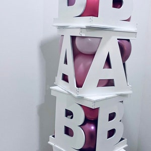 Alphabet Letter Cubes for Glow forge - Parties, Weddings, Bridal Showers and Home Decor - Laser Cut Files box initials character svg image 9