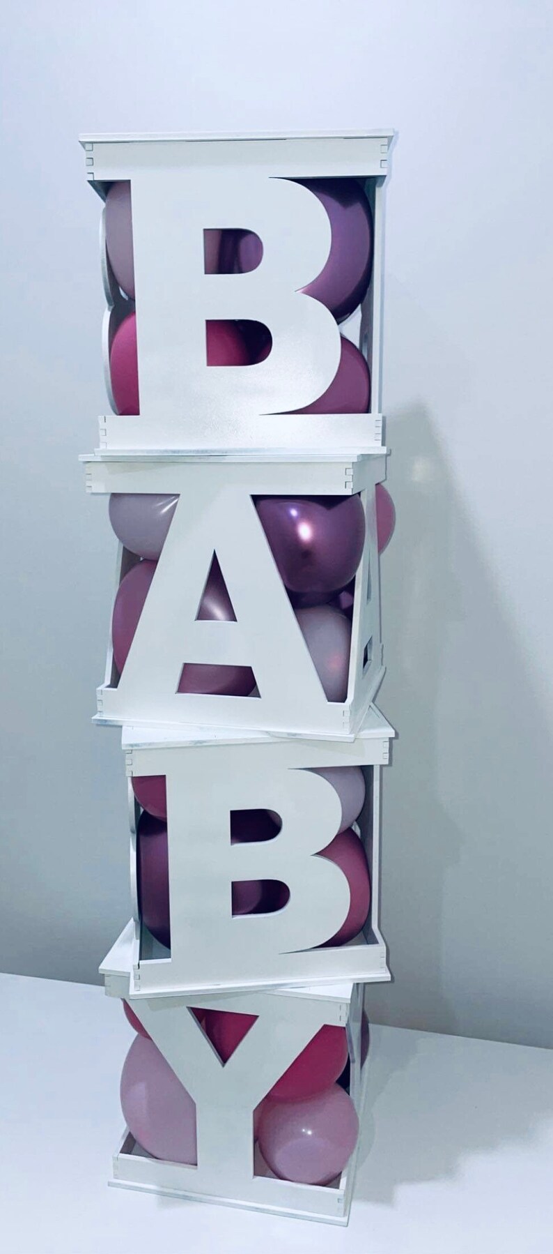 Alphabet Letter Cubes for Glow forge - Parties, Weddings, Bridal Showers and Home Decor - Laser Cut Files box initials character svg image 10