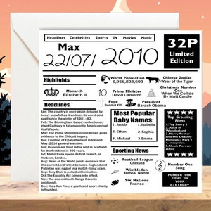 Tarjeta personalizada de 15 años - Tarjeta de recuerdo del 15.º cumpleaños - Para él/ella, hija, hijo, nieta, nieto, sobrino, tarjeta de 15.º cumpleaños
