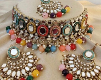 Kundan Jewelry - Etsy