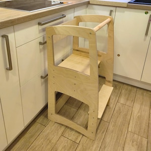 Montessori Toddler kitchen tower Kids Kitchen step stool