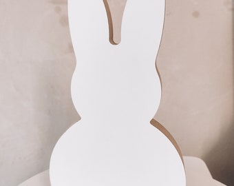 Freestanding Easter Bunny/Easter table decor/Easter decorations/Nursery decoration/Raw material for handicraft/Handicraft preparation/Rabbit