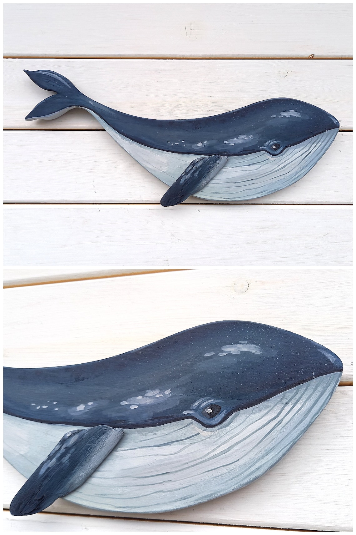 Wood Whale Wall Art Decor Wooden whale Nautical Decor Whale Etsy