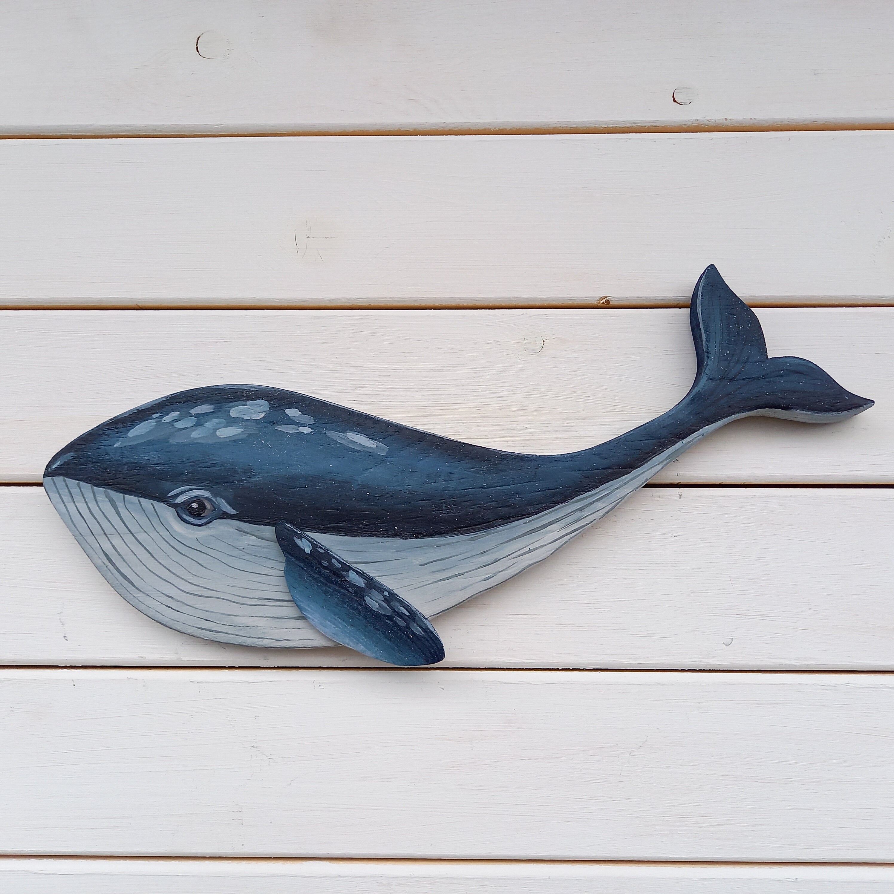 Madera ballena pared arte decoración ballena de madera | Etsy