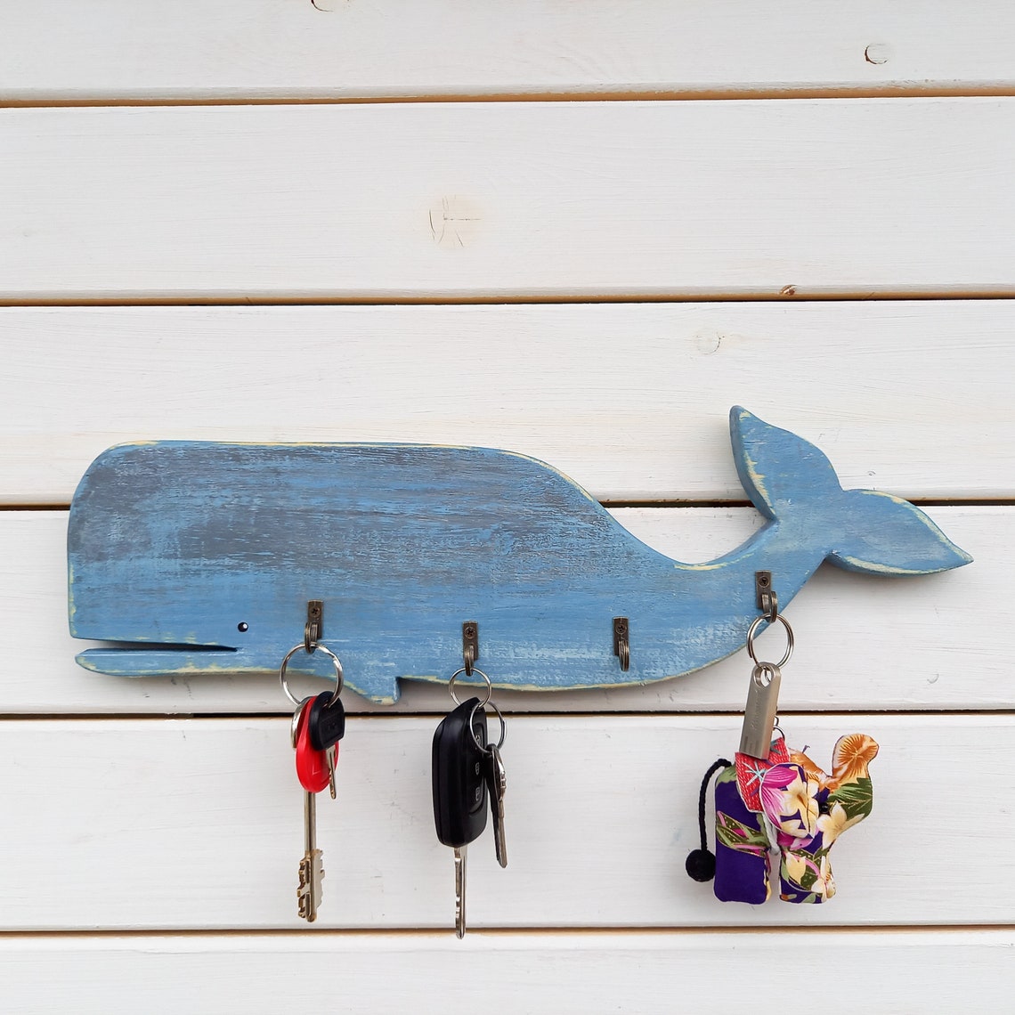 16 Driftwood pared arte key rack soporte de llave de | Etsy