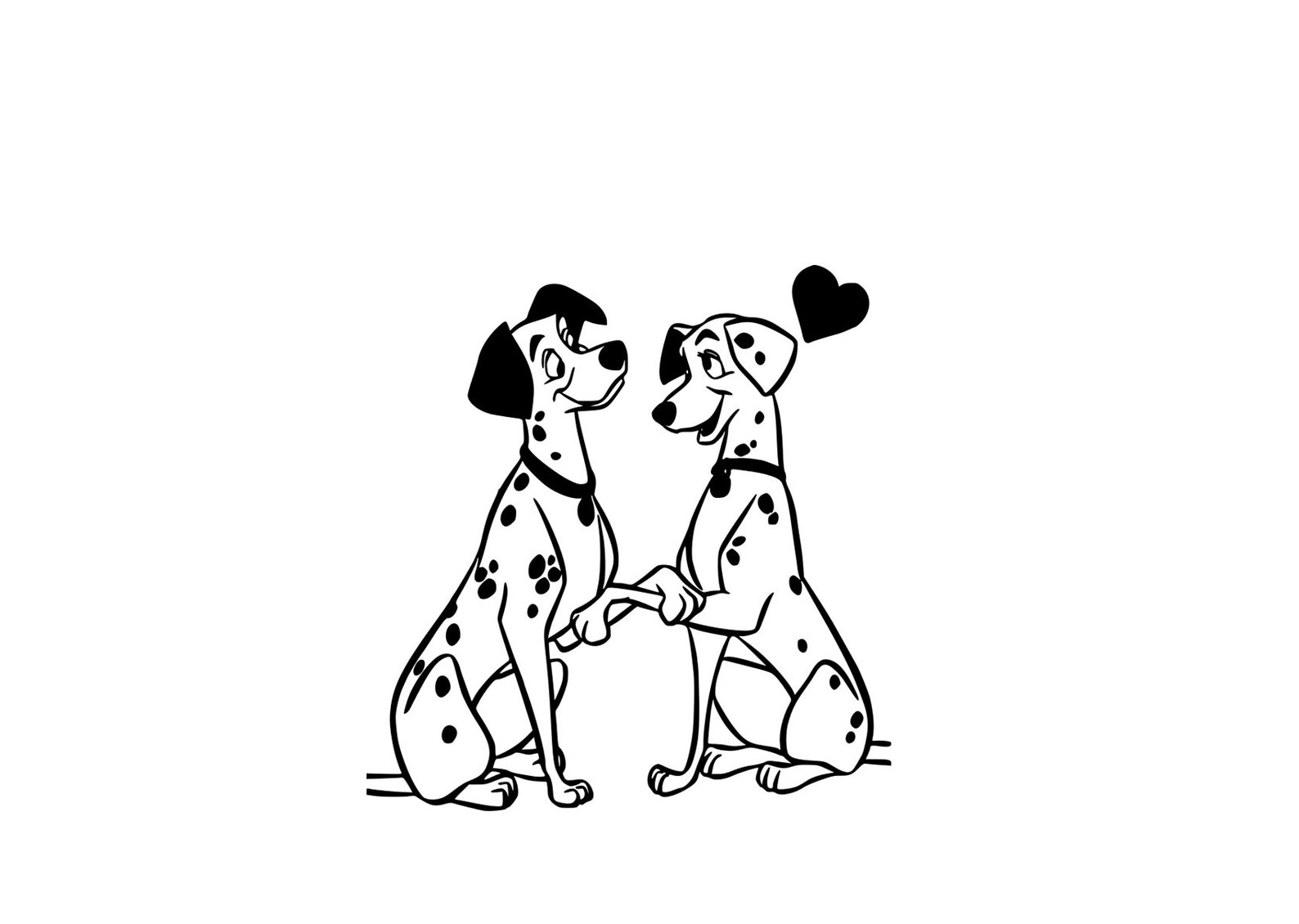 101 Dalmatians SVG Free