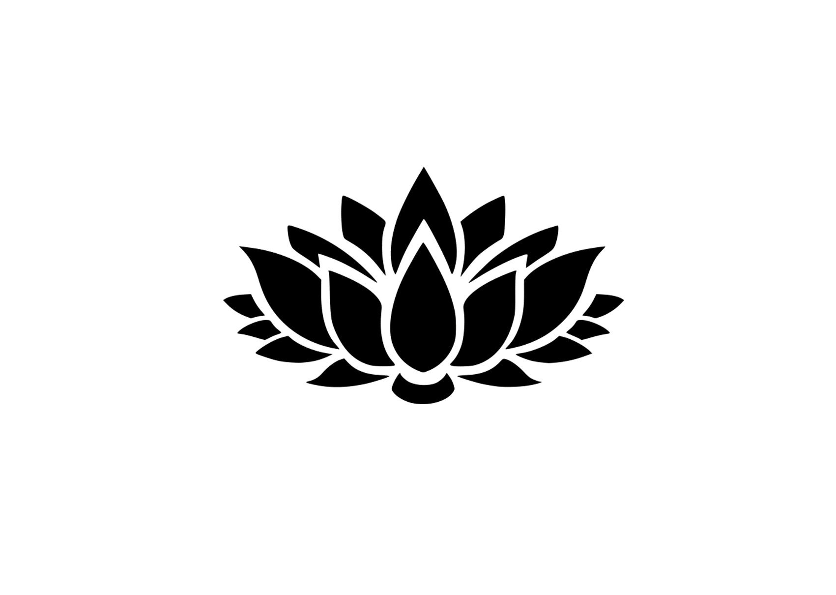 Flower silhouette clipart SVG and PNG | Etsy