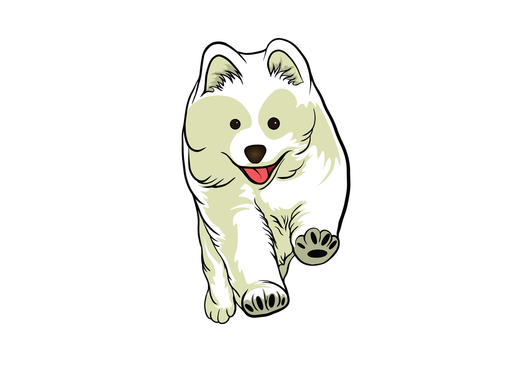 Dog art digital clipart SVG and PNG | Etsy