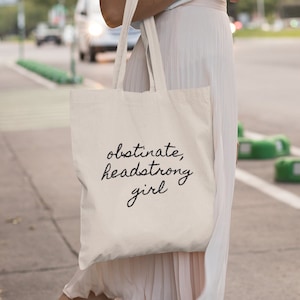 Bolsa de asas Bookish de Jane Austen Bolsa de asas de lectura Orgullo y prejuicio Bolsa de asas Bolsa de asas de moda estética Regalos de Jane Austen Bolsa de asas literaria Booktok
