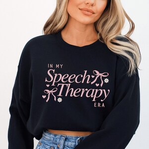 Speech Therapy SLP Sweatshirt Speech Sweatshirt Speech Therapy Sweatshirt SLP Gifts Speech Language Pathology Speech Therapy Sweatshirts
