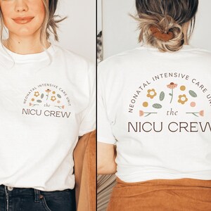 NICU Crew Shirt Neonatal Intensive Care Unit Shirt Nicu Nurse Shirt NICU Nurse Gift Nicu Shirt Nurse Appreciation Gift NICU Nurse Tshirt