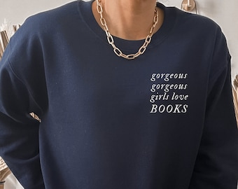Bookish Sweatshirt Reading Sweatshirt Book Sweatshirt Literature Sweatshirt Books Sweatshirt Librarian Sweatshirt Booktok Academia Clothing