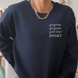 Bookish Sweatshirt Reading Sweatshirt Book Sweatshirt Literature Sweatshirt Books Sweatshirt Librarian Sweatshirt Booktok Academia Clothing