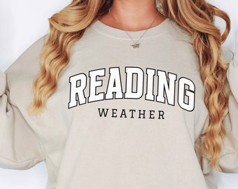 Leesweer Lees-sweater Lees-sweatshirt Boek-sweatshirt Boekminnaar-sweatshirt Booktok Sweatshirts Lees-merch Book Club