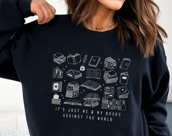 Book Sweatshirt Bookish Crewneck Read Sweatshirt Bookish Sweatshirt Reading Sweatshirt Booktok Merch Bookworm Sweatshirt Bookish Merch
