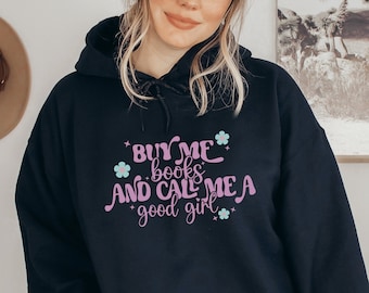 Sudadera con capucha de libro Romance Reader Bookish Sudadera con capucha Dark Romance Booktok Merch Enemies to Lovers Bookish Sudadera Smut Books Read Sudadera