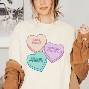 Spicy Books Bookish Shirt Romance Book Merch Book Club Shirt Romance Reader Dark Romance Shirt Booktok Merch Book Boyfriend Shirt Book Club