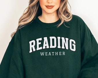 Leesweer Lees-sweatshirt Lees-sweatshirt Boek-sweatshirt Boekenclubgeschenken Boekenliefhebber-sweatshirt Booktok-sweatshirts Boekensweater