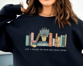 Lees-sweatshirt Lees-sweatshirt Boek-sweatshirt Boekenclub-cadeaus Boekminnaar-sweatshirt Booktok-sweatshirts Boekenclub-sweatshirt