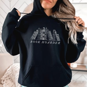 Bookish Hoodie Bookish Sweatshirt Book Sweatshirt Reading Sweatshirt Dark Academia Hoodie Literature Sweatshirt Librarian Sweatshirt