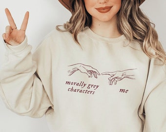 Bookish Sweatshirt Dark Romance Book Sweatshirt Romance Reader Book Merch Bookish Merch Reading Sweatshirt Book Club Booktok Sweatshirts