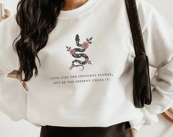 Shakespeare Bookish Sweatshirt Dark Academia Clothing Reading Sweatshirt Book Sweatshirt Dark Academia Clothes Booktok Books Sweatshirt