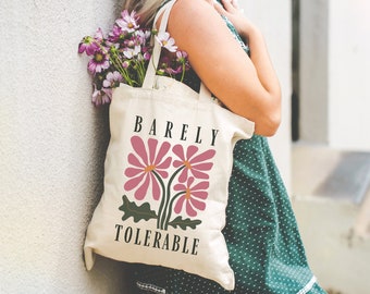 Barely Tolerable Stolz und Vorurteil Tasche Jane Austen Tragetasche Buch Tragetasche Jane Austen Geschenke Stolz und Vorurteil Geschenke Jane Austen Tragetasche