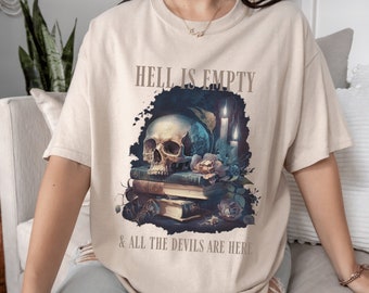 Shakespeare Shirt Dark Academia Shirt Shakespeare Gifts Library Shirt Light Academia Shirt Poet Shirt Dark Academia Clothing Bookish Merch