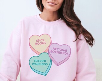 Spicy Books Sudadera Romance Reader Bookish Sudadera Libro Sudadera Romance Libro Merch Romance Reader Merch Booktok Sudaderas