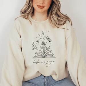 Book Sweatshirt Bookish Crewneck Librarian Sweatshirt Bookish Sweatshirt Bookish Merch Reading Sweatshirt Booktok Merch Book Club Gifts