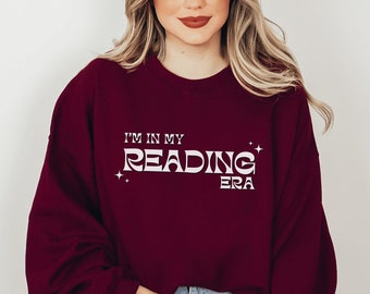 Reading Sweatshirt Bookish Crewneck Book Merch Library Sweatshirt Bookish Sweatshirt Bookworm Sweatshirt Librarian Sweatshirt Bookish Merch