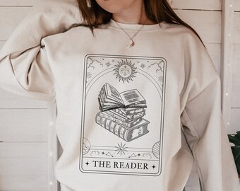 The Reader Book Sweatshirt Bookish Sweatshirt Leessweatshirt Book Sweater Book Club Sweatshirt Booktok Sweatshirt Boek Crewneck