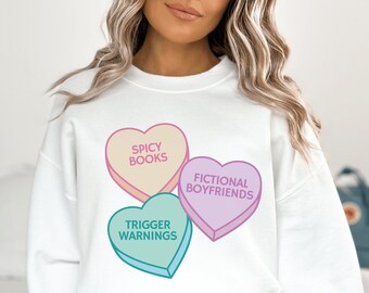 Spicy Books Sudadera Romance Reader Merch Bookish Sudadera Romance Reader Libro Sudadera Romance Libro Merch Lectura Sudadera