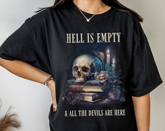 Shakespeare Shirt Dark Academia Shirt Shakespeare Gifts Poet Shirt Library Shirt Dark Academia Clothing Light Academia Shirt Book Merch