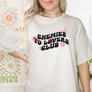 Enemies to Lovers Club Bookish Shirt Smut Shirt Romance Reader Dark Romance stfuattdlagg Bookish Merch Smut Books Book Merch Booktok Merch