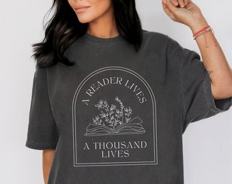 Comfort Colors® Bookish Shirt Literature Shirt Dark Academia Shirt Literary Shirt Dark Academia Light Academia Shirt Read Shirt Book Merch