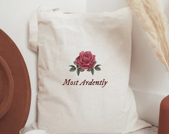 Pride and Prejudice Tote Bag Jane Austen Tote Bag Book Tote Bag Literary Tote Bag Bookish Tote Bag Jane Austen Gifts Jane Austen Tote