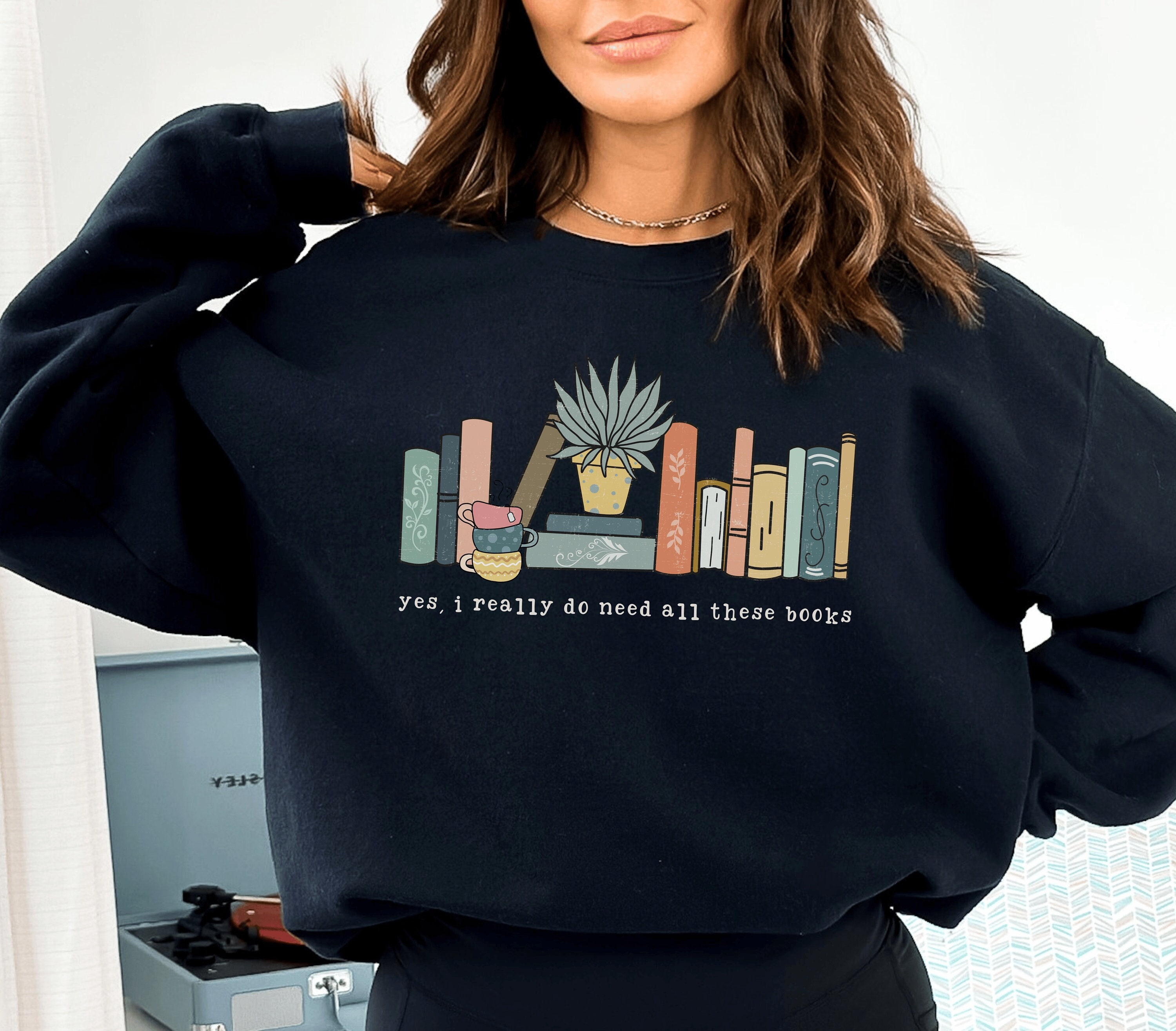 Bookish Sweatshirt Reading Sweatshirt Book Sweatshirt Book Club