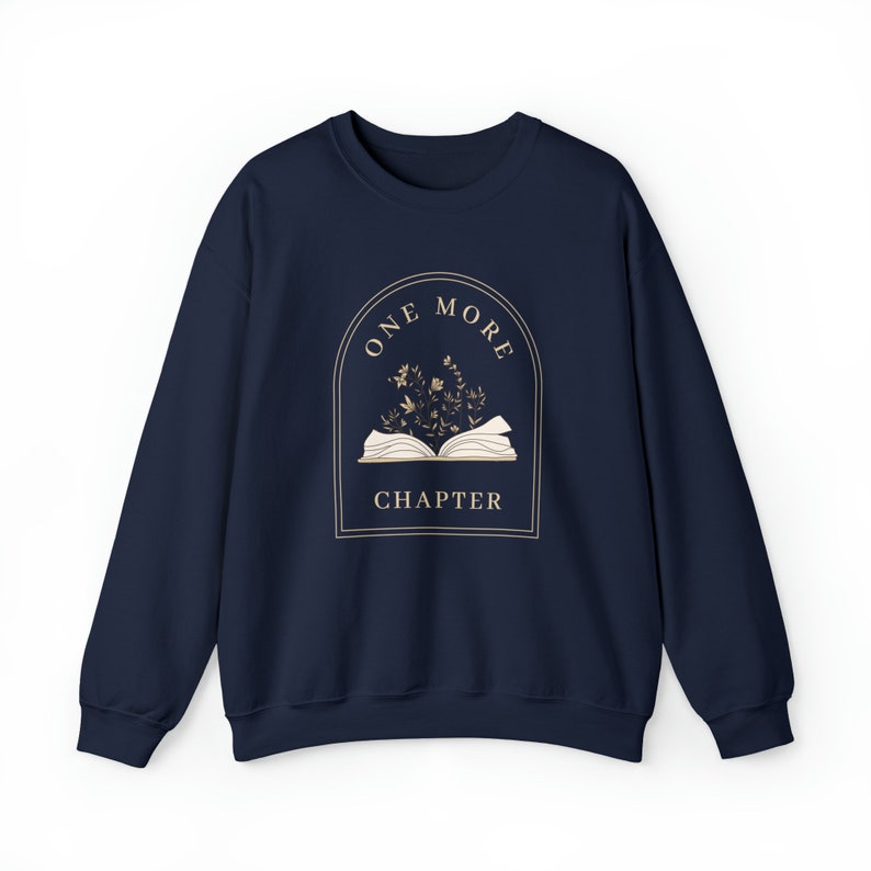 Reading Sweatshirt Book Sweatshirt Booktok Dark Academia Clothing Books Sweatshirt Light Academia Bookish Sweatshirt Dark Academia Clothes Navy