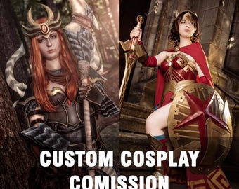 Custom Cosplay Costume Comissions. Armor, props, sewing, 3D printing, Full Custom Made Costumes