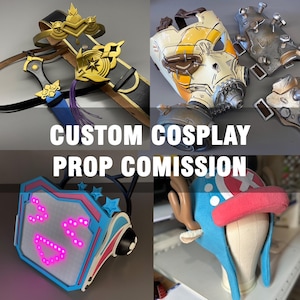 Custom Cosplay Prop Commission 3D Print Armor Costume