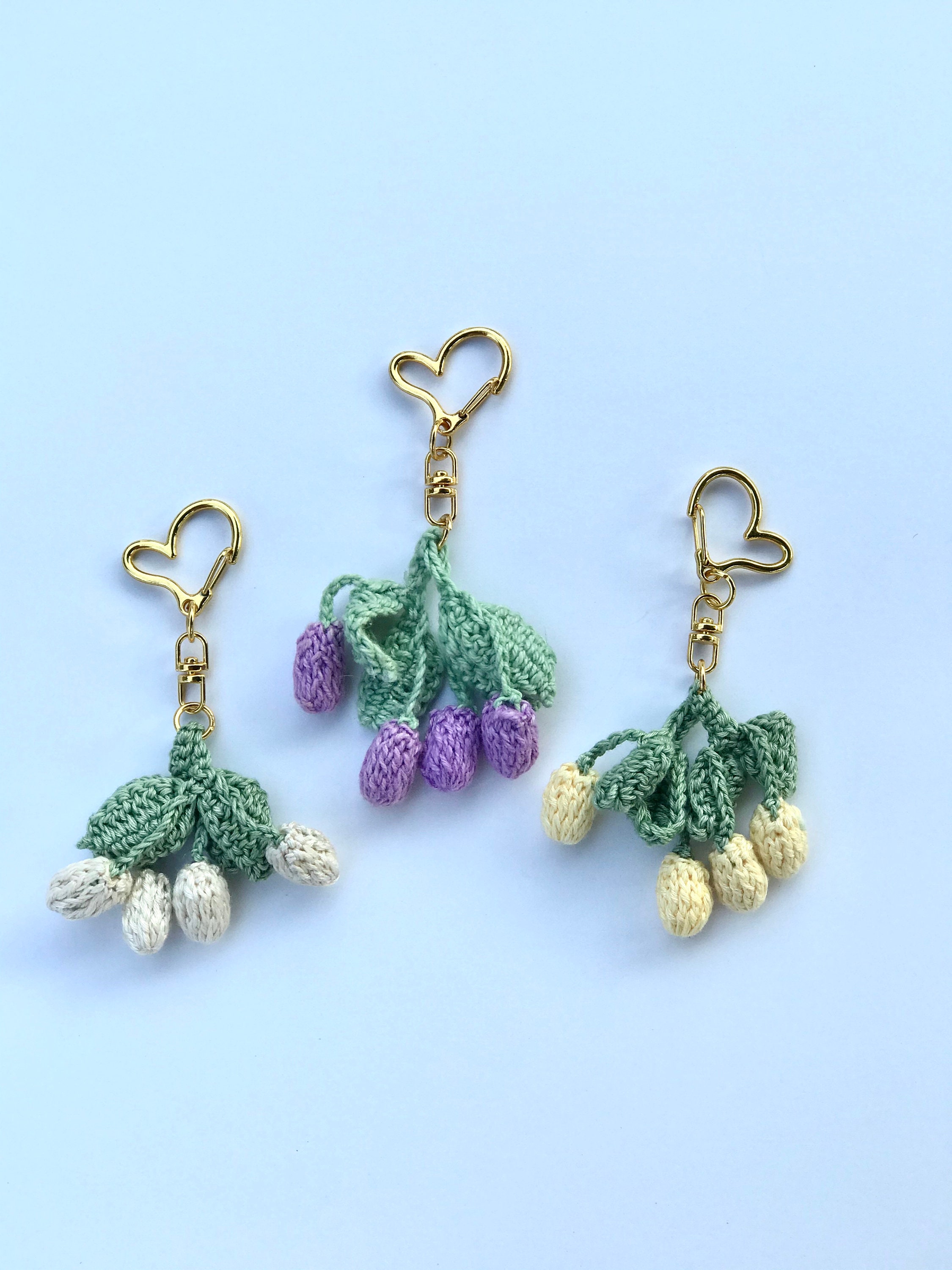 Crochet Keychain Handmade Gift Etsy