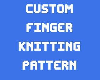 Niestandardowy wzór na robótkę na palcach. Wzór na gruby koc na zamówienie. Wzór na gruby koc na zamówienie.